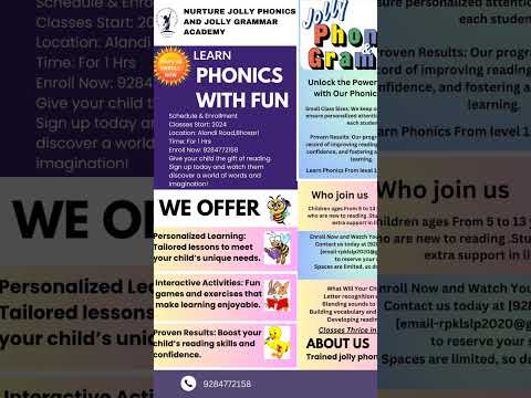 Learn Jolly Phonics #education #jolly #learning #phonics #learnenglish#kids#jollylearning #reading