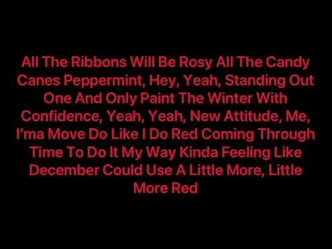 Kylie Cantrall - Red Christmas (Lyrics)