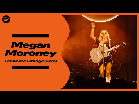 Megan Moroney - “Tennessee Orange” (Live) | Spotify Champions