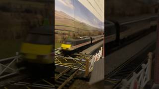 Model class 90 with intercity coaches #trainvideos #railway #trainspotting #train #modeltrains