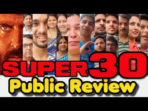 Super 30 (2019) Public Review Hindi Movie | Hrithik Roshan as Anand Sir | Pankaj Tripathi | IIT