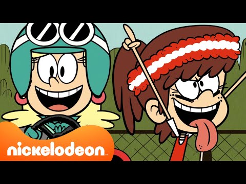 60 MINUTES in the Loud House Backyard 🌳 | Nicktoons