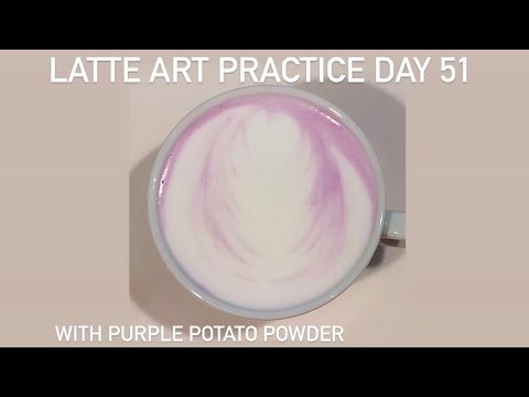 Latte Art Practice Day 51/ ラテアート練習記録 51日目/ 라떼 아트 연습 51 일차/ 第五十一天拿铁艺术练习