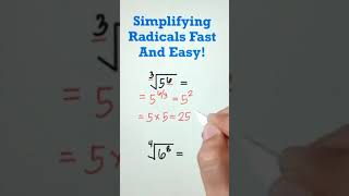 Radicals Fast#viralshortvideo#mathmatics#mathsviraltricks#maths#education#viralvideo#fomula#know