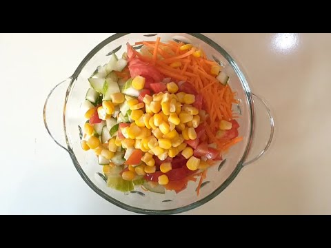 Healthy Salad Recipe || How To Make A Healthy Salad