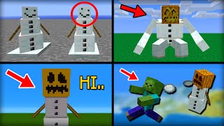 ✔ Minecraft: 15 Things You Didn't Know About the Snow Golem