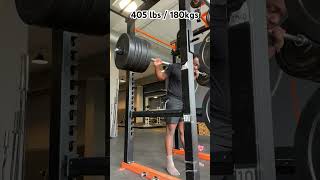 First 400+ lbs #squat in my life. #strengthlifting #motivation #gym #strength #powerlifting