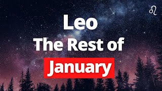 LEO - "An IMPORTANT Conversation Happens SOON!" Mid January 2025 | Tarot Reading