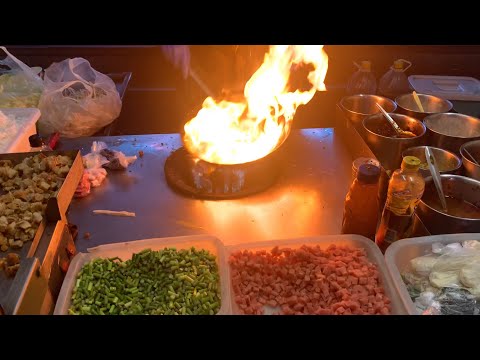 Chinese street fried rice / 中國街頭炒飯 / 중국 길거리 볶음밥