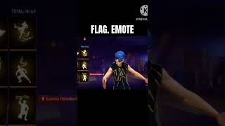 UPCOMING NEW FFWS FLAG EMOTE 😈#shorts #freefire  #ffws #emote