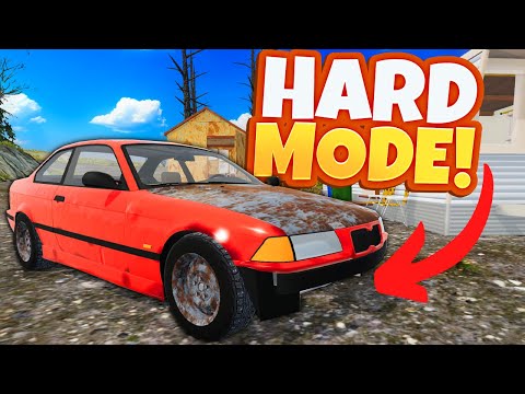 Fixing Up the Rusty BMW & Delivering Pizzas in Mon Bazou Hard Mode!