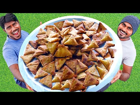 100 Big Samosa Eating Challenge