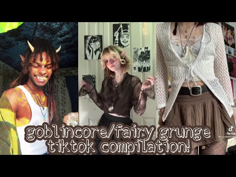 gremlincore/fairy grunge tiktok compilation!