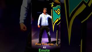 Free Fire max new all emote free Fire #viralvideo #video