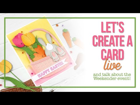 Live Replay: Let's Create An Easter Card Live!