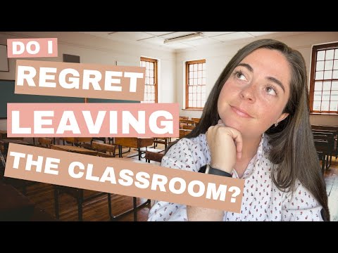 Do I regret leaving the classroom? 5 Reasons Why I Quit Teaching Brick & Mortar