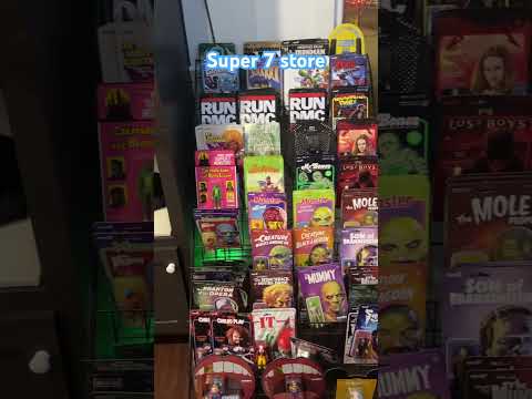 Inside the Super 7 Store San Diego #super7 #super7ultimates #actionfigures #super7store