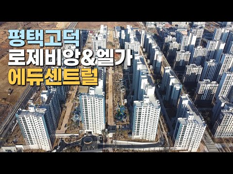 평택고덕신도시 해창초·중 품은 대단지 대광로제비앙모아엘가 에듀센트럴 입주임박!