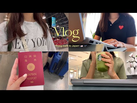 sub) vlog | I’m back in Japan🧍🏻‍♀️🇯🇵work remotely•haul•friends etc🪞