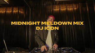 Midnight Meltdown: DJ Icon's Live Disco, Afro, Tech House Mix