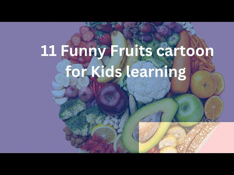 "Fun with Fruits: Learn fruit names with animated fruits cartoon.