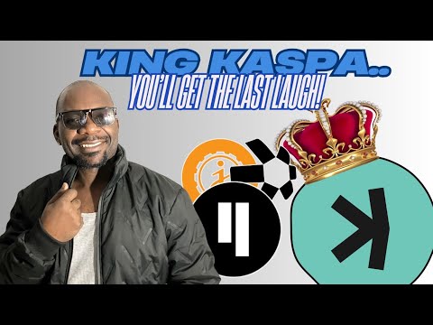 KING KASPA... YOU'LL GET THE LAST LAUGH!! #kas #jas #qnt #qubic #btc