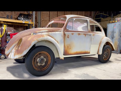 Test Fitting Chassis & Body  | VW Beetle Restoration