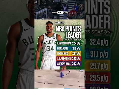 WILL GIANNIS LEAD THE LEAGUE IN PPG???