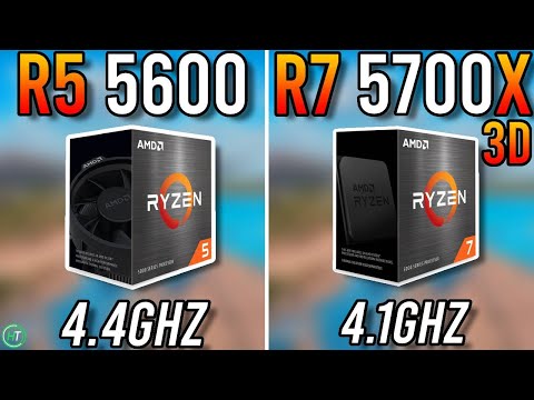 Ryzen 5 5600 vs Ryzen 7 5700X3D - Big Difference?