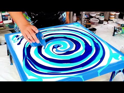 This Surprised Me!! 🌀 "The Whirlpool"  - Fluid Art - Acrylic Pouring