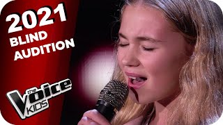 Christina Perri - Jar of Hearts (Kiara) | The Voice Kids 2021 | Blind Auditions