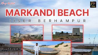 Markandi Beach Visit || IISER Berhampur|| Vlog-1 || Beautiful and very peaceful Beach ever