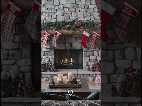 Christmas at the Log Cabin | Cozy & Rustic Holiday Decor Ideas