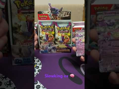 Double Rare Slowking ex! #pokemon #pokemontcg #pokemoncards #packopening #paldeaevolved