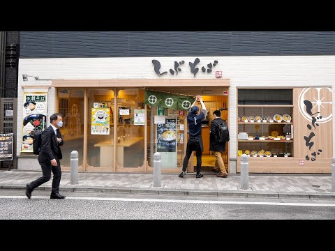 A Day in a Station Square Standing Soba Restaurant That Starts Early at 6AM!