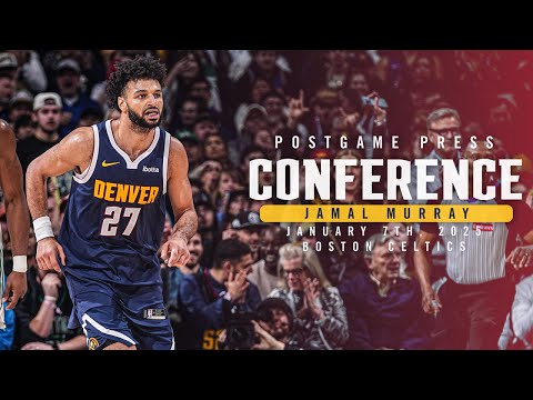 Jamal Murray Full Postgame Press Conference vs. Celtics 🎙 | 1/7/25