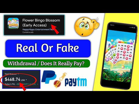 Flower Bingo Blossom Withdraw - Flower Bingo Blossom Real Or Fake - Flower Bingo Blossom Game Review