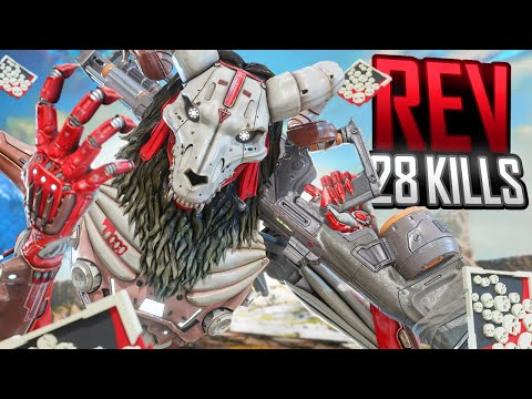 AMAZING Revenant 28 KILLS and 5,496 Damage Apex Legends Gameplay