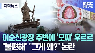 [자막뉴스] 이순신광장 주변에 '모찌' 우르르 "불편해" "그게 왜?" 논란 (여수MBC 뉴스)