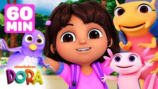 Dora's Daring Animal Rescues! 😺 1 Hour | Dora & Friends