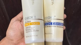 2-Steps Tan remove routine | Ozone D-Tan Range