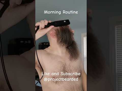 Morning Routine #bearding #beard #beards #barber #beardstyle #menshealth #beardcare #beardgrooming