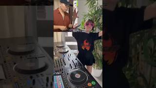 talented dj trying mix Sandstorm - DJ Gabi  #dj #viralremix