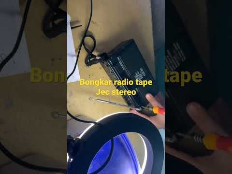 Bongkar ganti karet tape walkman