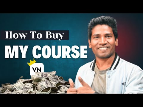 VN Editor Course | How To Buy My Course