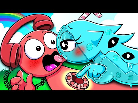 SPRUNKI LOVE HEART EDITION - Tele x Aqua | Incredibox Sprunki Animation