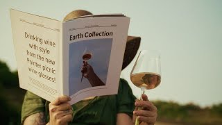 Earth Collection - Pointer picnic wine glasses