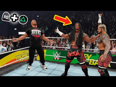 The Rock STOLE 50 Finishers In WWE 2K24!