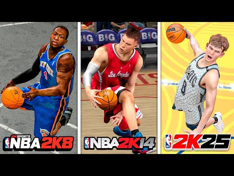 Playing The Dunk Contest In Every NBA 2K