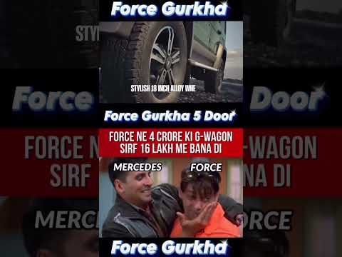 FORCE 4 CRORE KI G WAGON SIRF 16 LAKH ME BANA DI #reel #shortvideo #reelvideo #shorts #funny #car